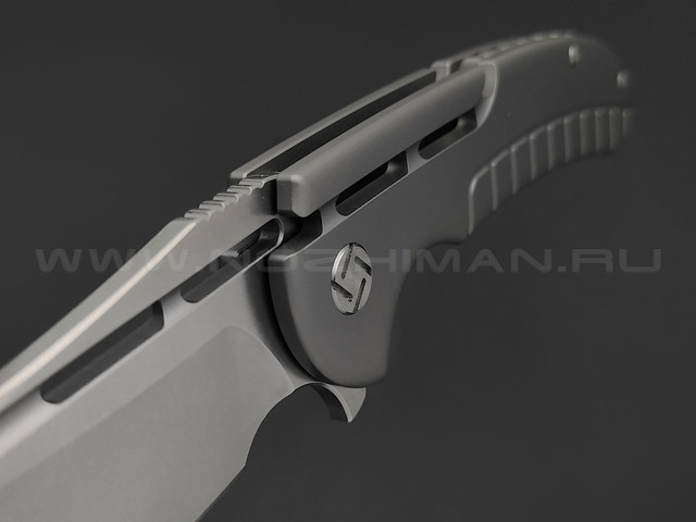 Нож Artisan Cutlery Valor 1850G-GY сталь CPM S35VN, рукоять Titanium 6AL4V grey