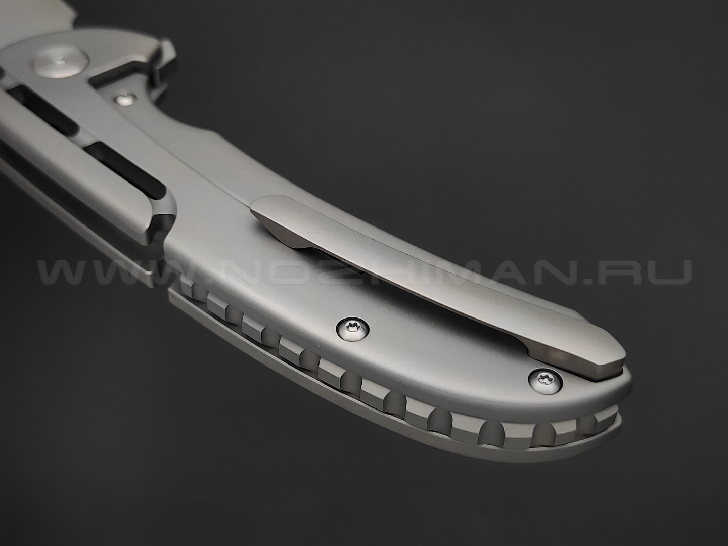 Нож Artisan Cutlery Valor 1850G-GY сталь CPM S35VN, рукоять Titanium 6AL4V grey