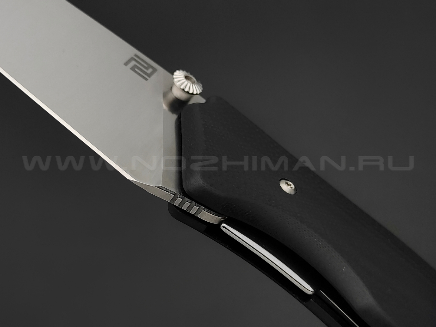 Нож Artisan Cutlery Ahab 1851P-BK сталь AR-RPM9, рукоять G10 black