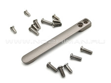 Титановая клипса для складного ножа CJRB - Artisan Cutlery Clip A