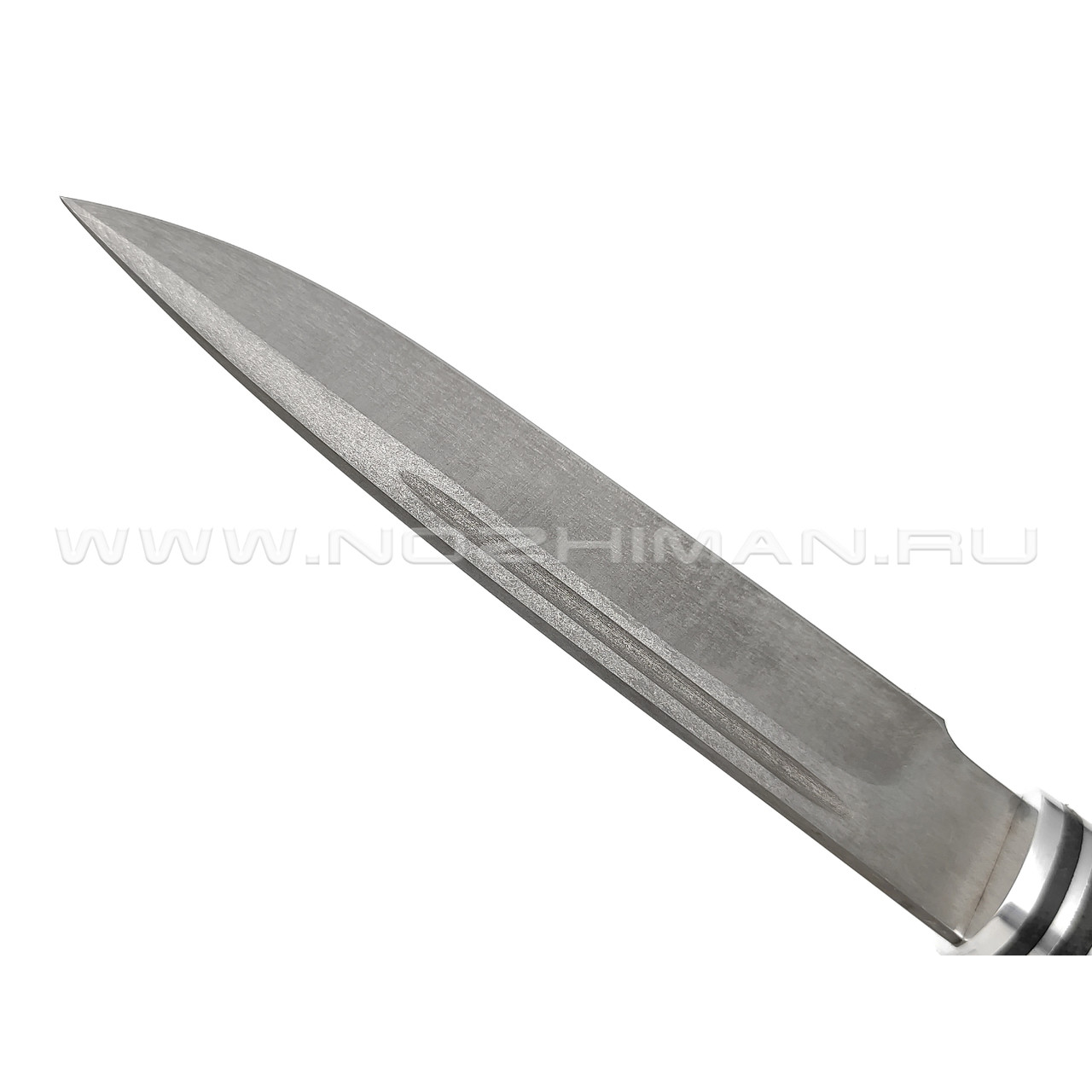 Кузница Коваль нож "Финка" сталь Булат, рукоять Стабилизированное дерево