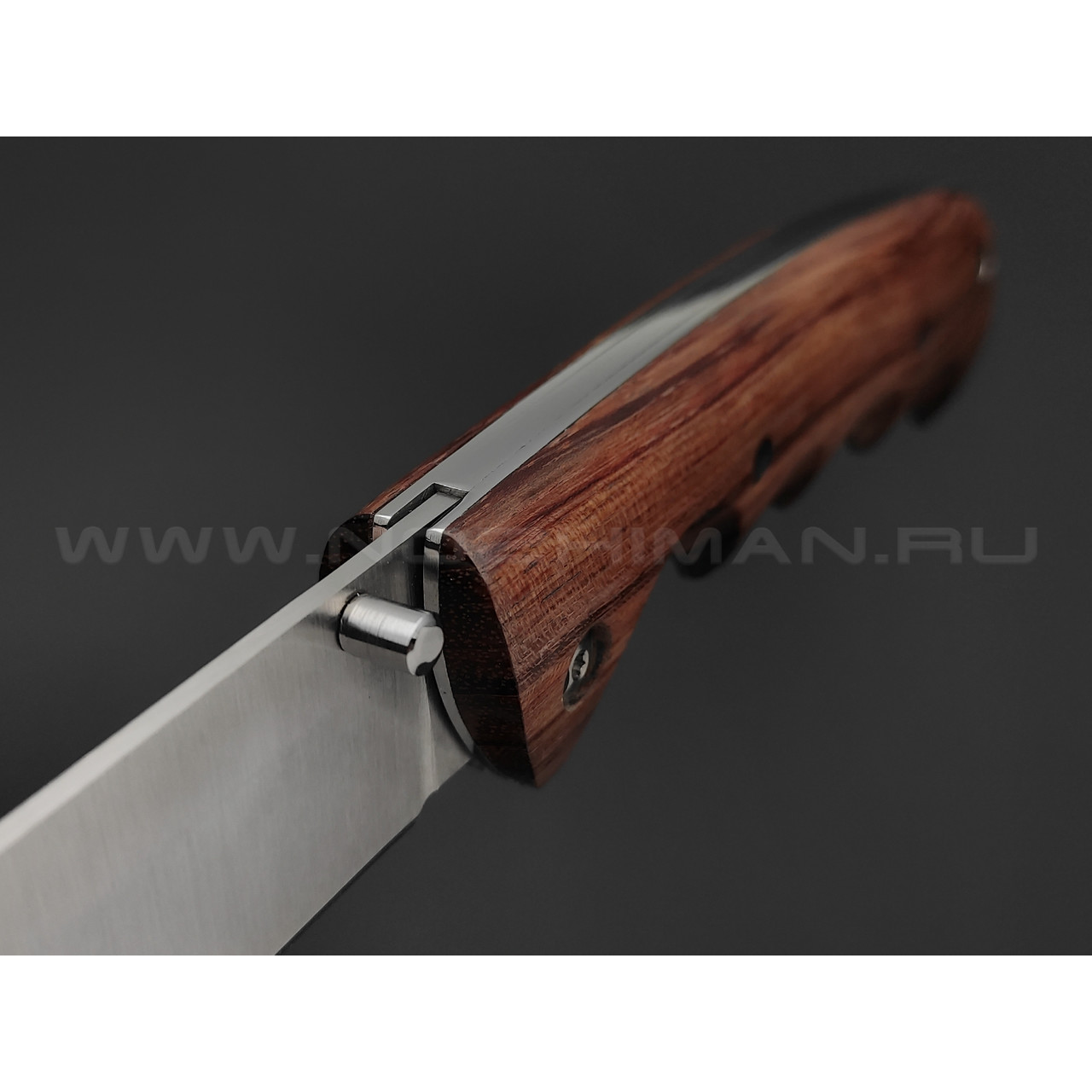 Кузница Коваль складной нож НС №2 сталь N695, рукоять дерево бубинга
