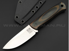 Zh Knives нож F5 mod. сталь N690 сатин, рукоять Micarta black & olive