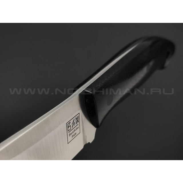 Zh Knives нож Ctrl+Z сталь PGK satin, рукоять Micarta black