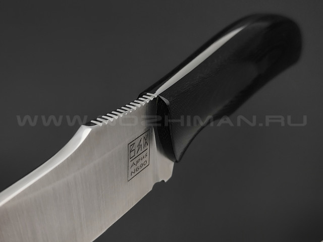 Zh Knives нож Palmistry сталь N690 сатин, рукоять Micarta black