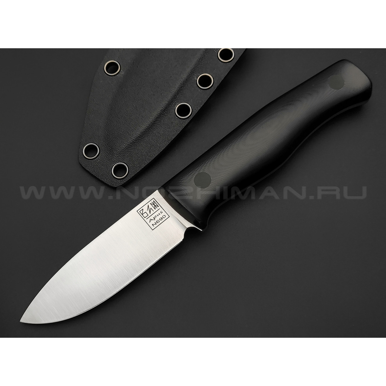Zh Knives нож Топь мал. сталь N690 линза, рукоять G10 black