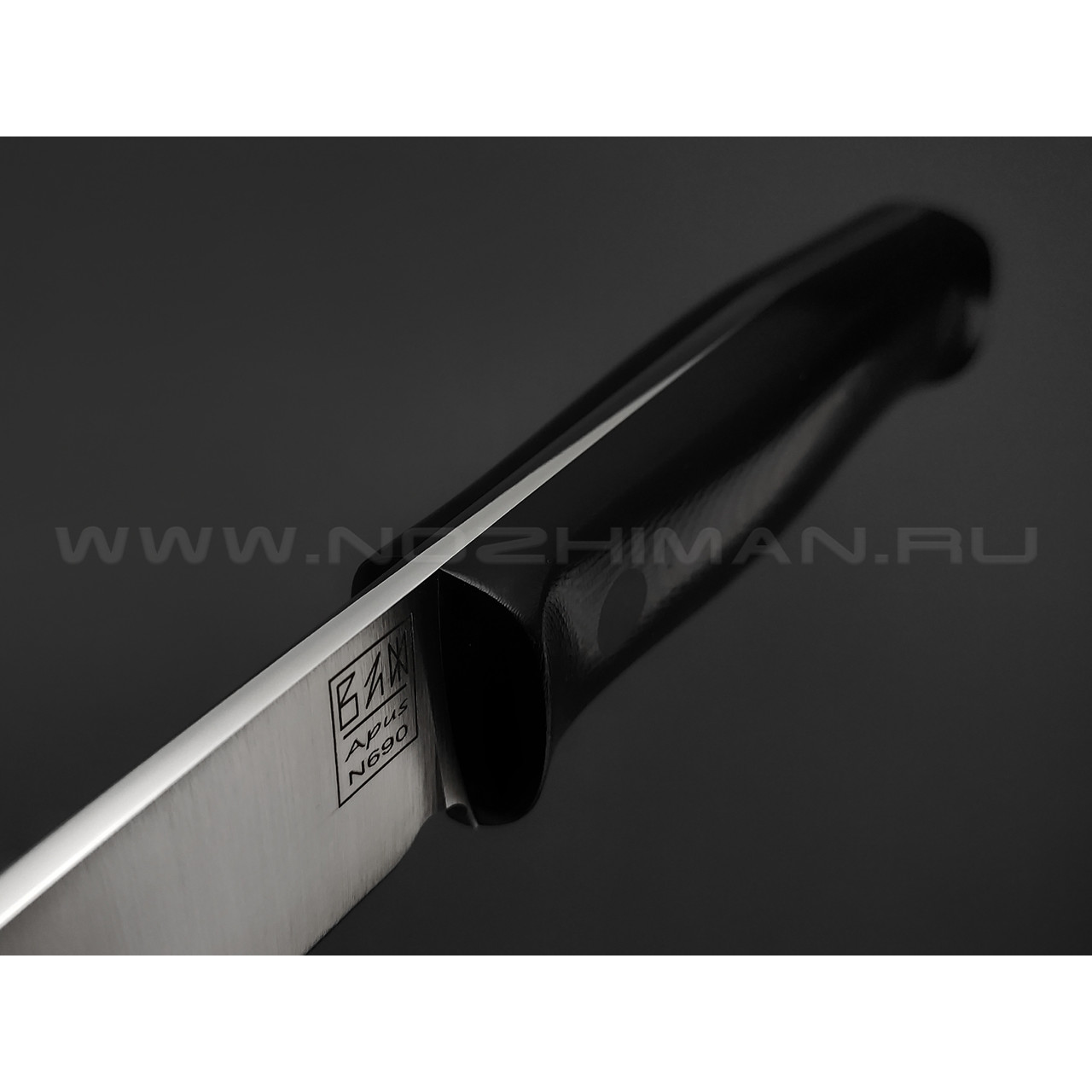 Zh Knives нож Топь мал. сталь N690 линза, рукоять G10 black