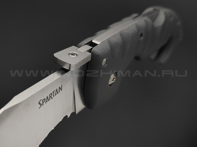 Нож Cold Steel Spartan Serrated 21SS сталь Aus 10A рукоять Griv-Ex grey