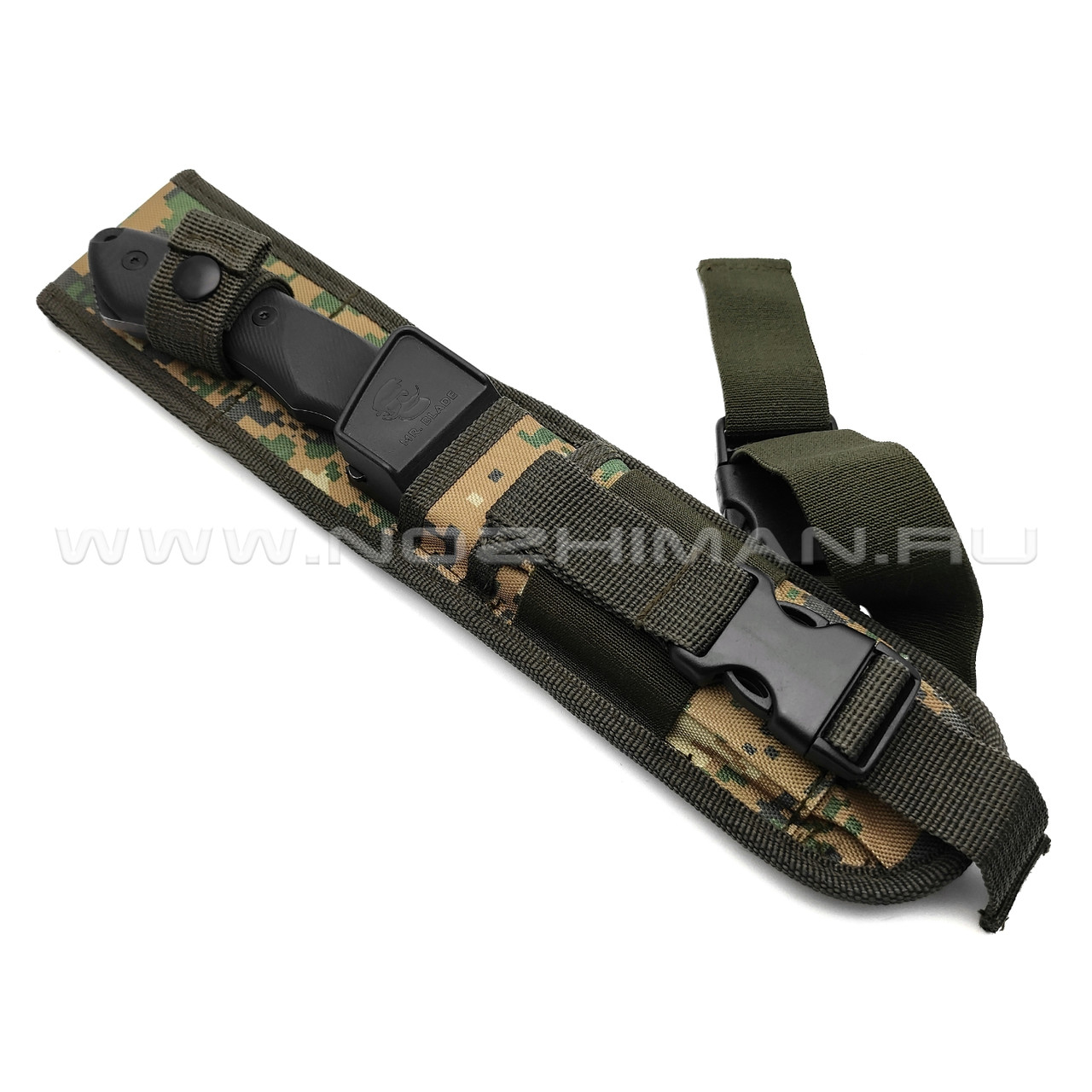 Mr.Blade нож Bison сталь D2 блэквош, рукоять G10