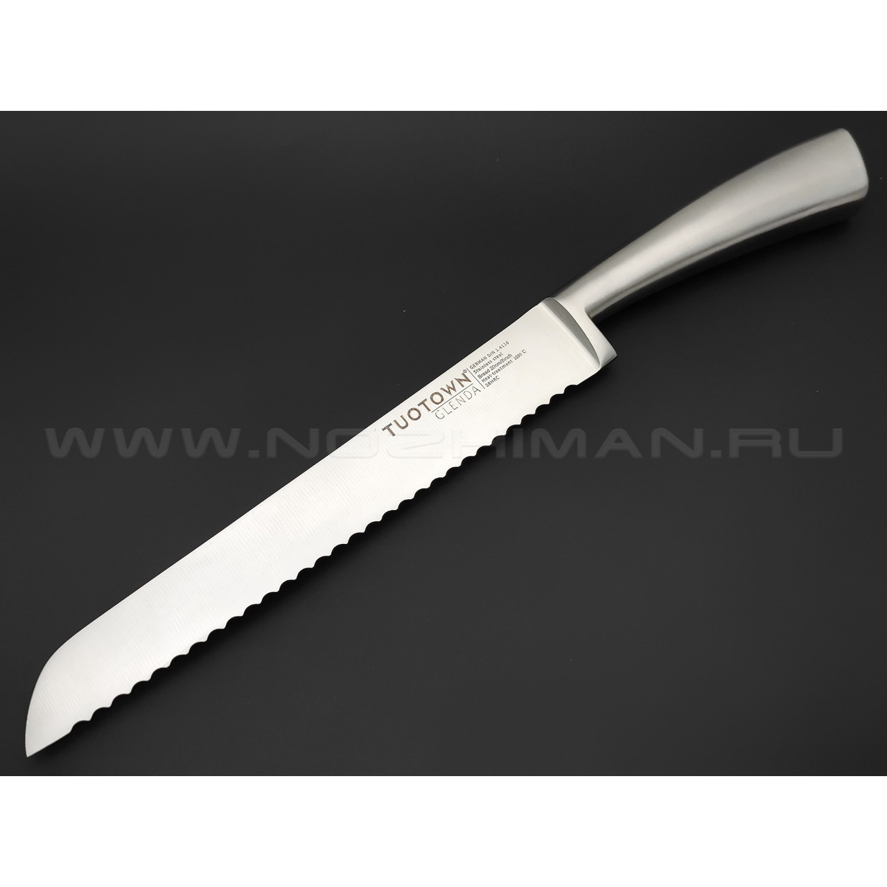 TuoTown Glenda Bread 158004 сталь German 1.4116, рукоять Stainless steel