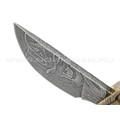 Волчий Век нож Полундра Pirat Custom сталь PGK WA, рукоять черный граб, ручная резьба Волчий Век нож Полундра Pirat Custom сталь PGK WA, рукоять черный граб, ручная резьба