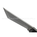 Волчий Век нож НДК 11 сталь N690 WA блэквош, рукоять G10 black Волчий Век нож НДК 11 сталь N690 WA блэквош, рукоять G10 black
