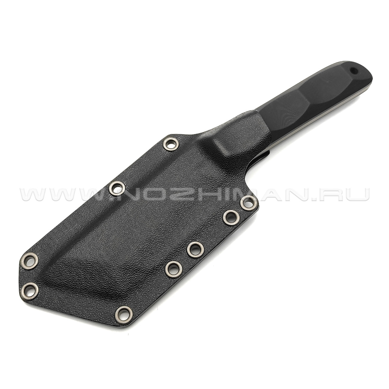 Волчий Век нож НДК 11 сталь N690 WA блэквош, рукоять G10 black
