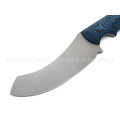 Волчий Век нож Кондрат 12 сталь 95х18 WA bead-blast, рукоять G10 black & blue Волчий Век нож Кондрат 12 сталь 95х18 WA bead-blast, рукоять G10 black & blue