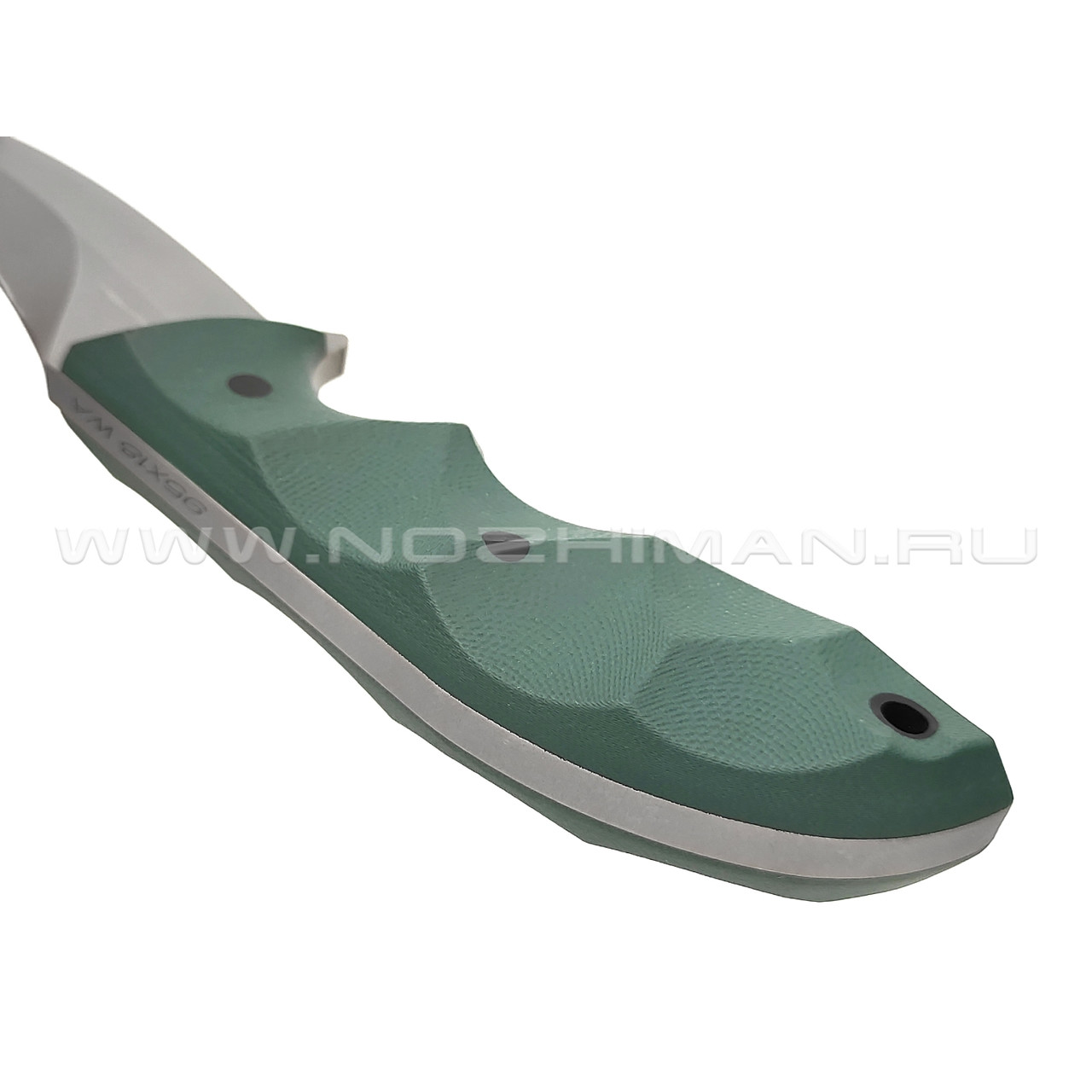 Волчий Век нож Кондрат 10 сталь 95х18 WA bead-blast, рукоять G10 hunter