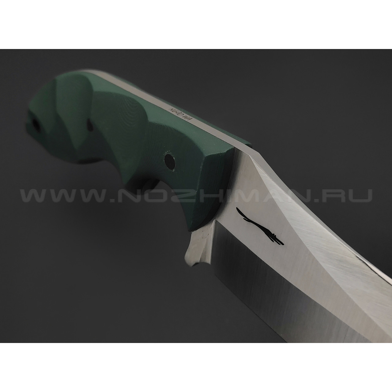 Волчий Век нож Кондрат 15 сталь N690 WA satin, рукоять G10 hunter