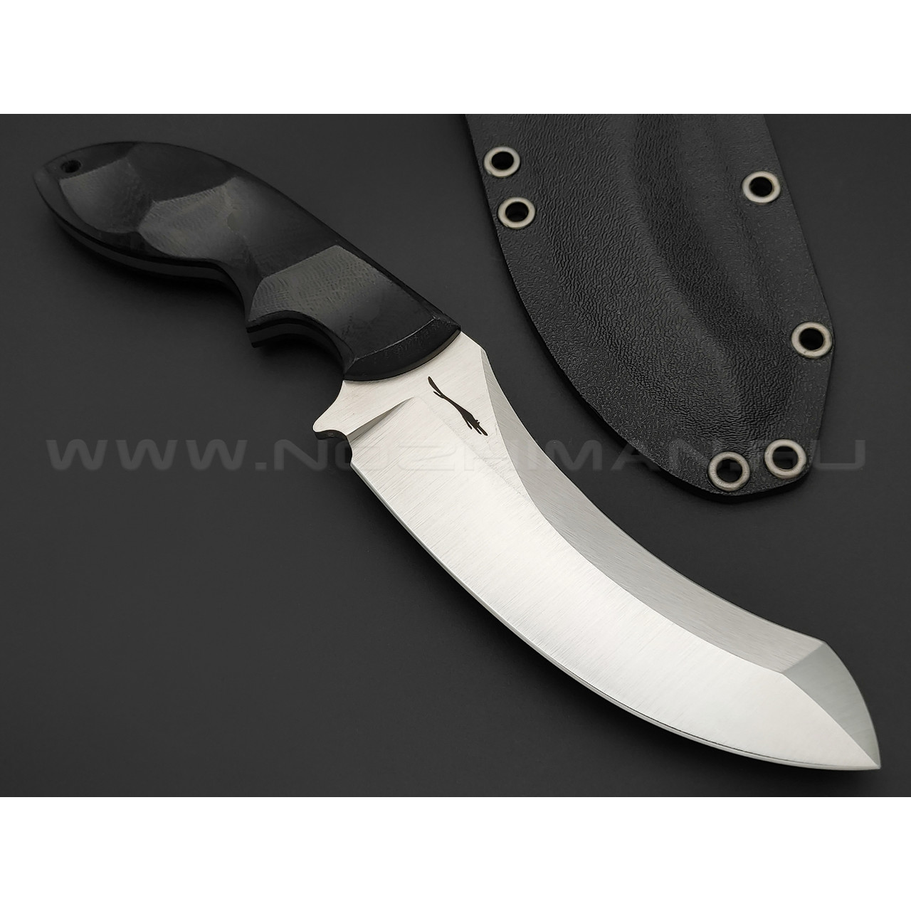 Волчий Век нож Кондрат 12 сталь 95х18 WA satin, рукоять G10 black