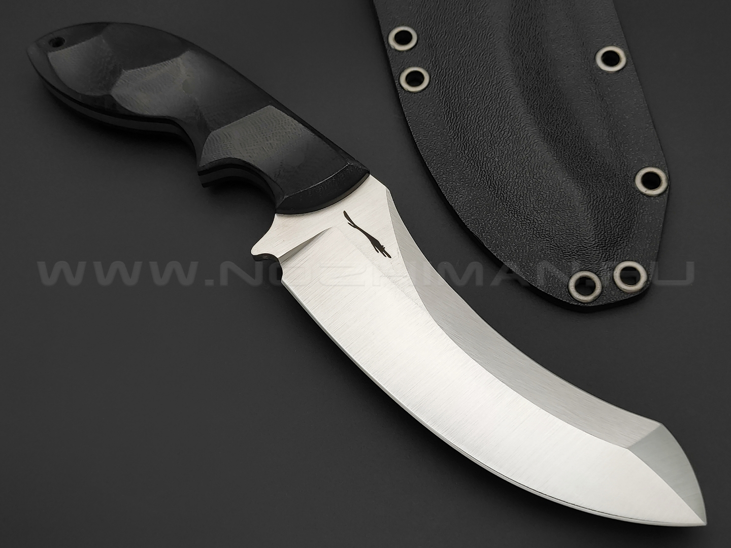 Волчий Век нож Кондрат 12 сталь 95х18 WA satin, рукоять G10 black