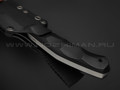 Волчий Век нож Тезис Tactical Edition сталь N690 WA satin, рукоять G10 black