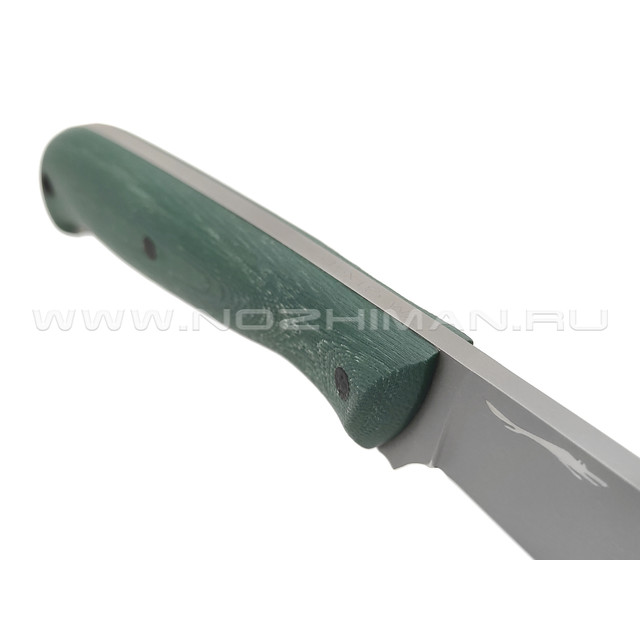 Волчий Век нож Old School сталь 95х18 WA bead-blast, рукоять G10 hunter