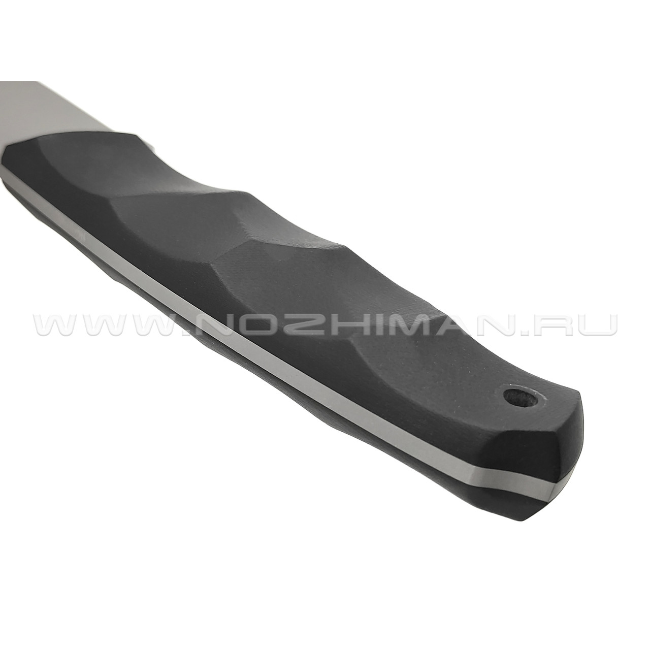 Волчий Век нож Прототип сталь N690 WA bead-blast, рукоять G10 black