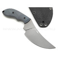Волчий Век нож Custom EDC сталь 95х18 WA bead-blast, рукоять G10 grey Волчий Век нож Custom EDC сталь 95х18 WA bead-blast, рукоять G10 grey