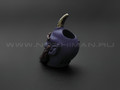 Бусина Шурале бронза, нейзильбер, латунь, cerakote purple (Wild Heart)
