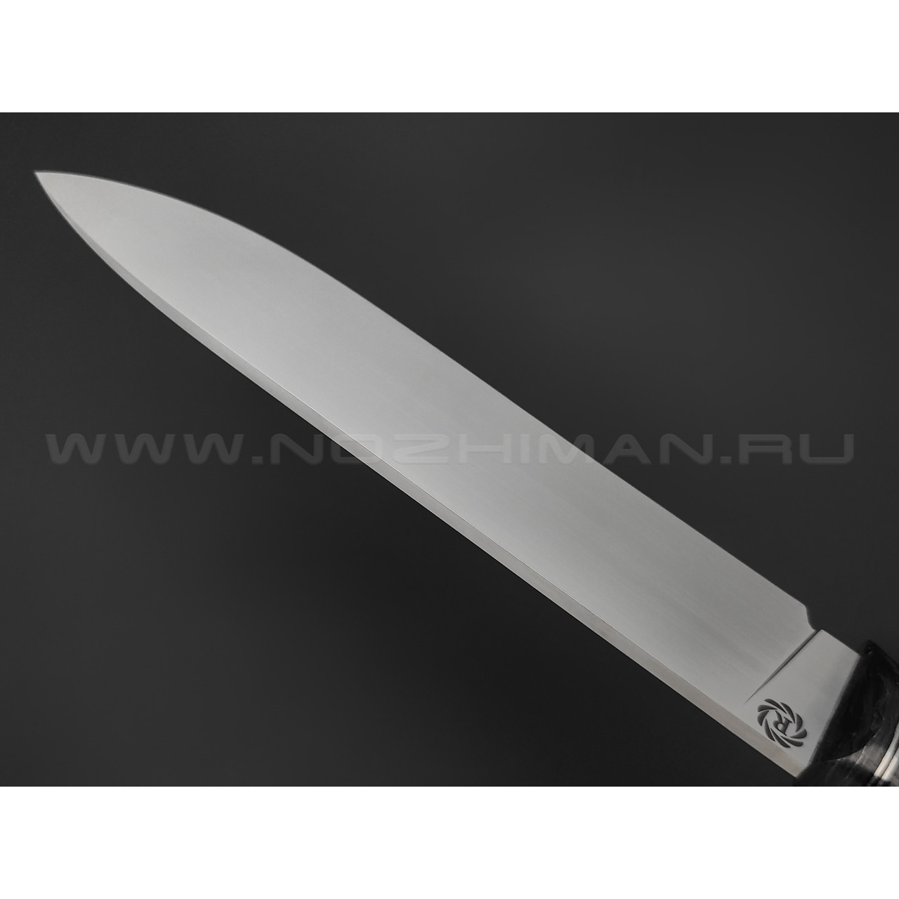 Нейрис нож Берк сталь CPM 15V, рукоять Карбон "Тёмная Материя" серебристый