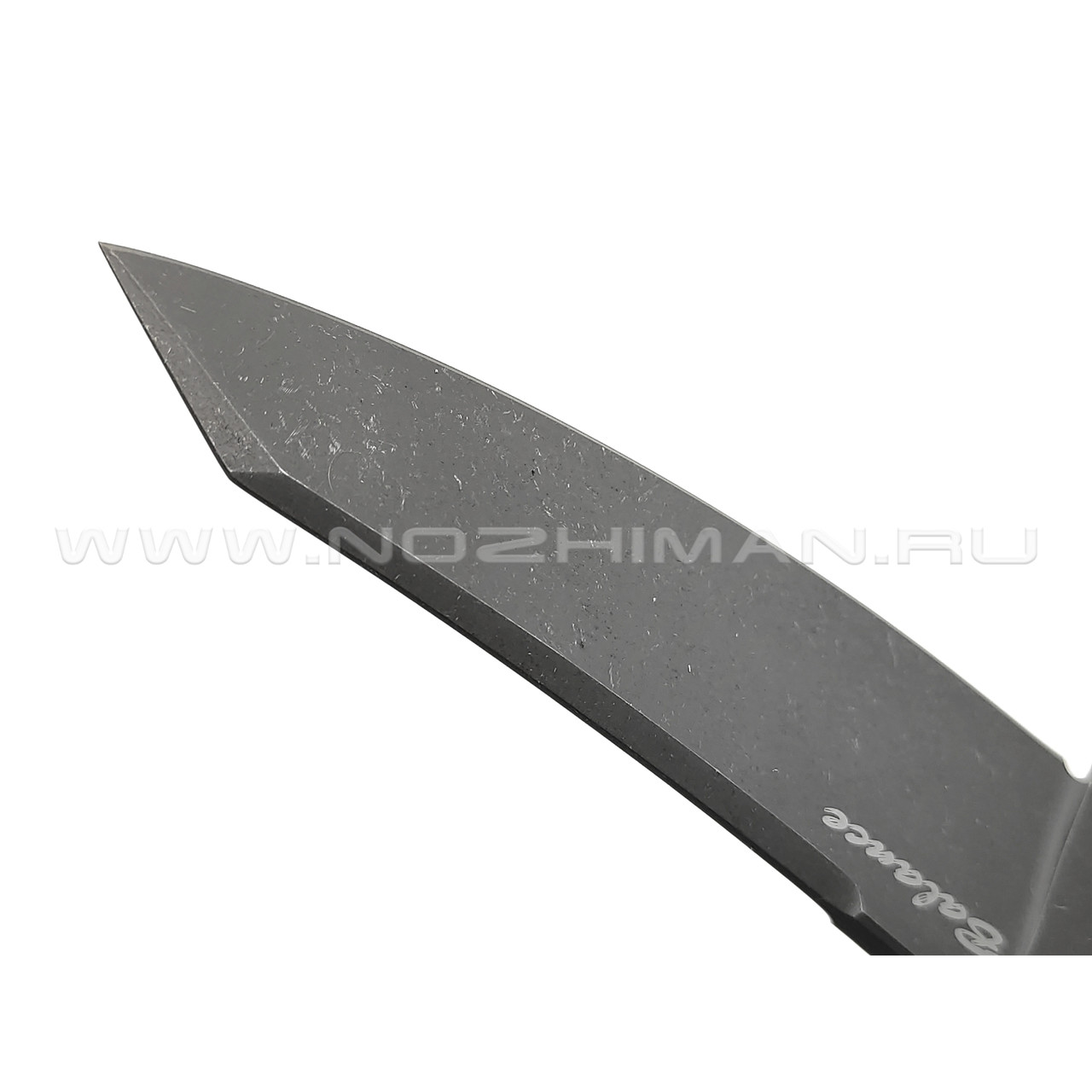 1-й Цех нож Balance сталь 440C блэквош, рукоять сталь