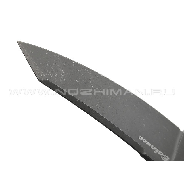 1-й Цех нож Balance сталь 440C блэквош, рукоять сталь