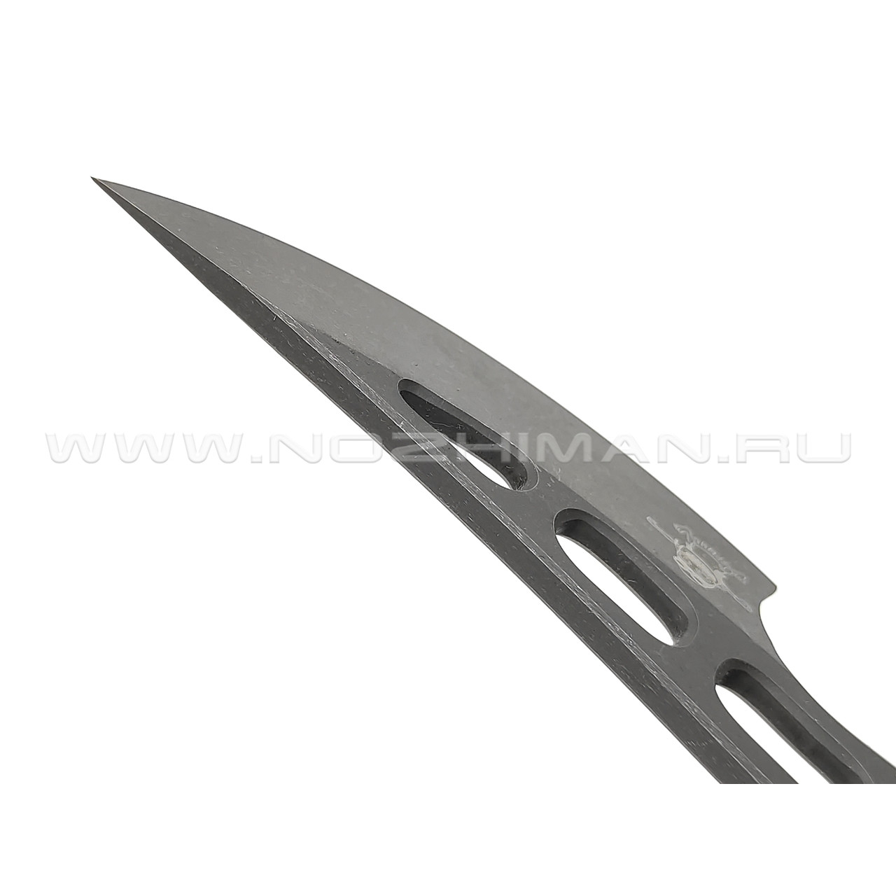 1-й Цех нож Дрынь сталь 440C блэквош, рукоять сталь