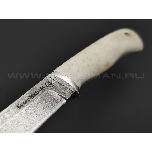 Нож "Малютка-3" сталь Булат, рукоять рог лося (Фурсач А. А.)