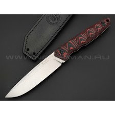 Eagle Knives нож Attacker 1 сталь Aus10Co стоунвош, рукоять G10 black & red