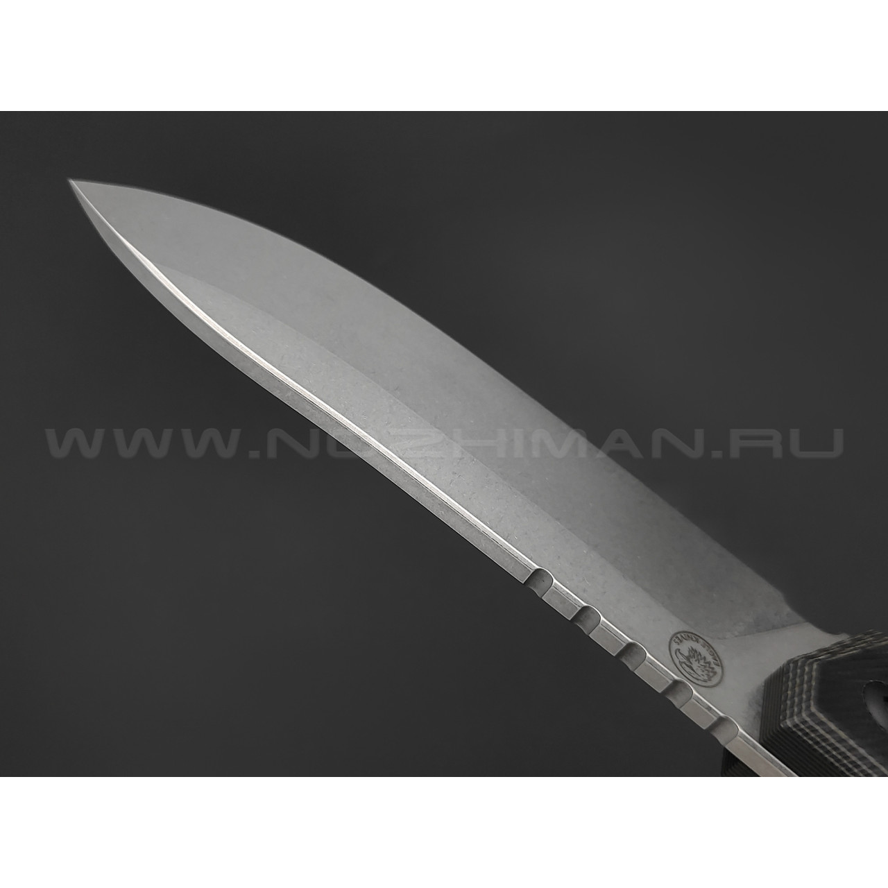 Eagle Knives нож Combat 2 сталь Aus10Co стоунвош, рукоять G10 black & green