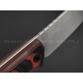 Eagle Knives нож Combat 1 сталь Aus10Co стоунвош, рукоять G10 black & red Eagle Knives нож Combat 1 сталь Aus10Co стоунвош, рукоять G10 black & red