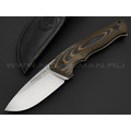 Eagle Knives нож Forester 2 сталь Aus10Co стоунвош, рукоять G10 black & orange