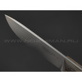 Eagle Knives нож Hunter 2 сталь Aus10Co стоунвош, рукоять G10 black & orange
