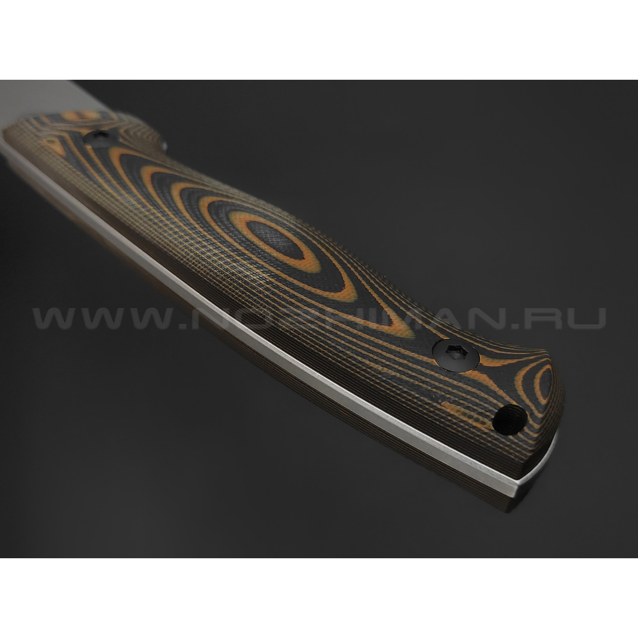 Eagle Knives нож Hunter 2 сталь Aus10Co стоунвош, рукоять G10 black & orange