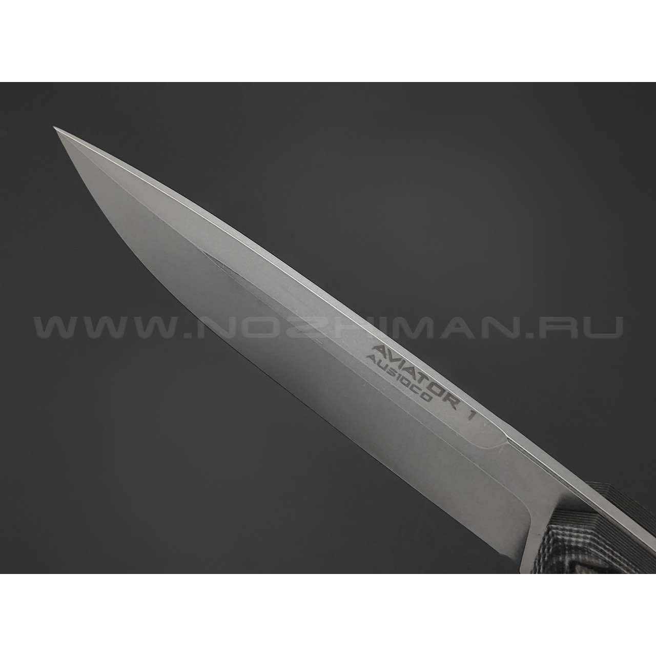 Eagle Knives нож Aviator 1 сталь Aus10Co стоунвош, рукоять G10 black & green
