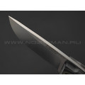 Eagle Knives нож Forester 1 сталь Aus10Co стоунвош, рукоять G10 black & green