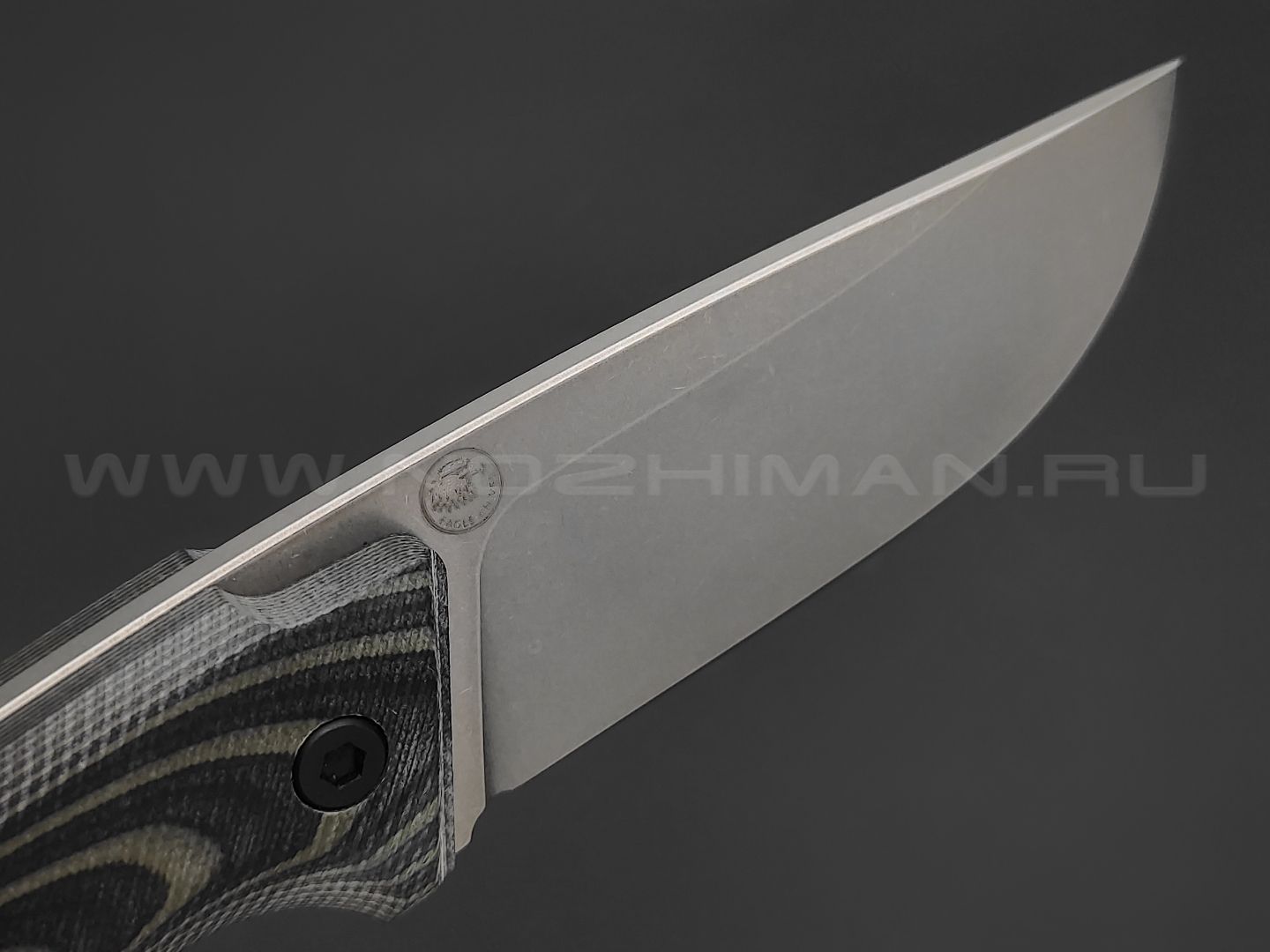 Eagle Knives нож Forester 1 сталь Aus10Co stonewash, рукоять G10 black & green