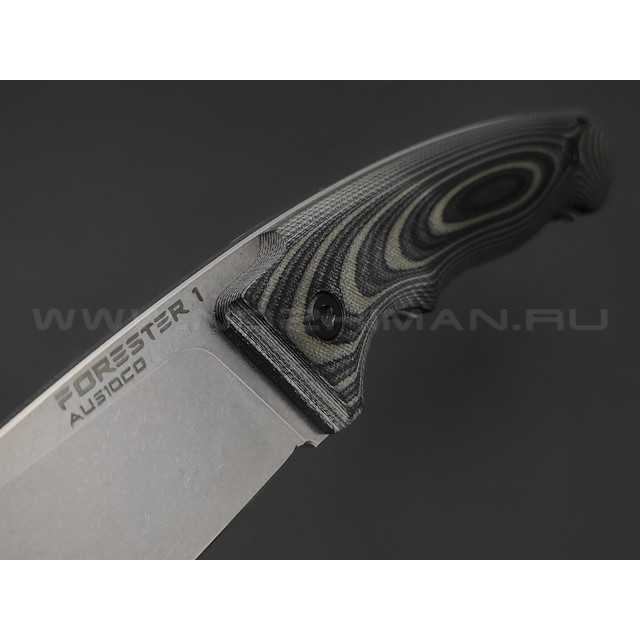 Eagle Knives нож Forester 1 сталь Aus10Co стоунвош, рукоять G10 black & green