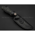 Eagle Knives нож Forester 1 сталь Aus10Co стоунвош, рукоять G10 black & green