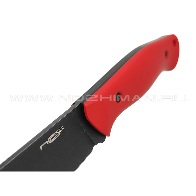 N.C.Custom нож Pride сталь Aus-10 блэквош, рукоять G10 red