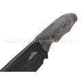 N.C.Custom нож Tracker сталь N690 блэквош, рукоять микарта, ножны kydex N.C.Custom нож Tracker сталь N690 блэквош, рукоять микарта, ножны kydex