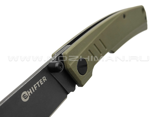 Shifter складной нож Doer сталь 7Cr17MoV black, рукоять G10 green