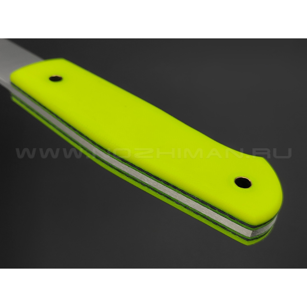Нож Burlax Loki BX0132 сталь N690, рукоять желтая микарта