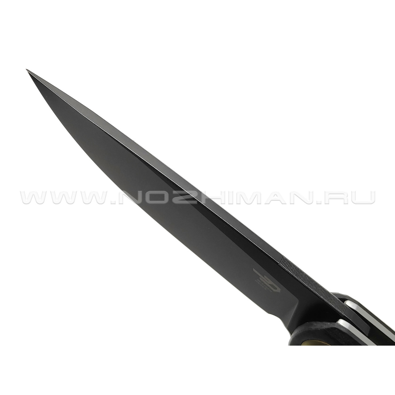 Нож Bestech Ascot BG19E сталь 14C28N, рукоять carbon fiber, G10, дерево