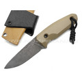 Нож с Котом "Пионер" сталь X90, рукоять G10 tan, kydex beage Нож с Котом "Пионер" сталь X90, рукоять G10 tan, kydex beage