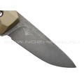 Нож с Котом "Пионер" сталь X90, рукоять G10 tan, kydex beage Нож с Котом "Пионер" сталь X90, рукоять G10 tan, kydex beage